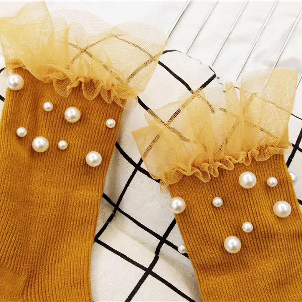 Children's Pile Of Socks Cotton Comfortable Cartoon Sock Stretch Mid Tube Socks Youthful Style Socquette Soxs#xm3