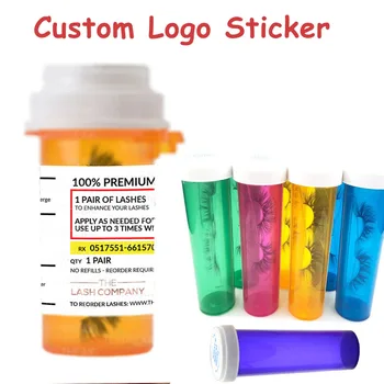 

Retail/Wholesale Empty Eyelashe Package Boxes Lashes Pill Lash Boxes Packaging and Holder Bulk,Custom Brand Label Sticker