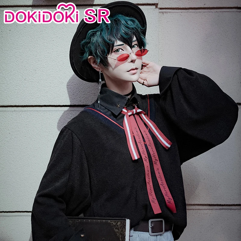 DokiDoki SR аниме My Hero Academia Косплей Boku No Midoriya Izuku костюм для мужчин Хэллоуин Deku