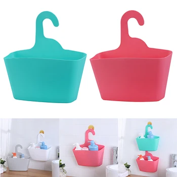 

2Pcs Plastic Shower Hanging Caddy Organizer Storage Basket for Bathroom Shower to Hold Shampoo Conditioner Body Wash TB