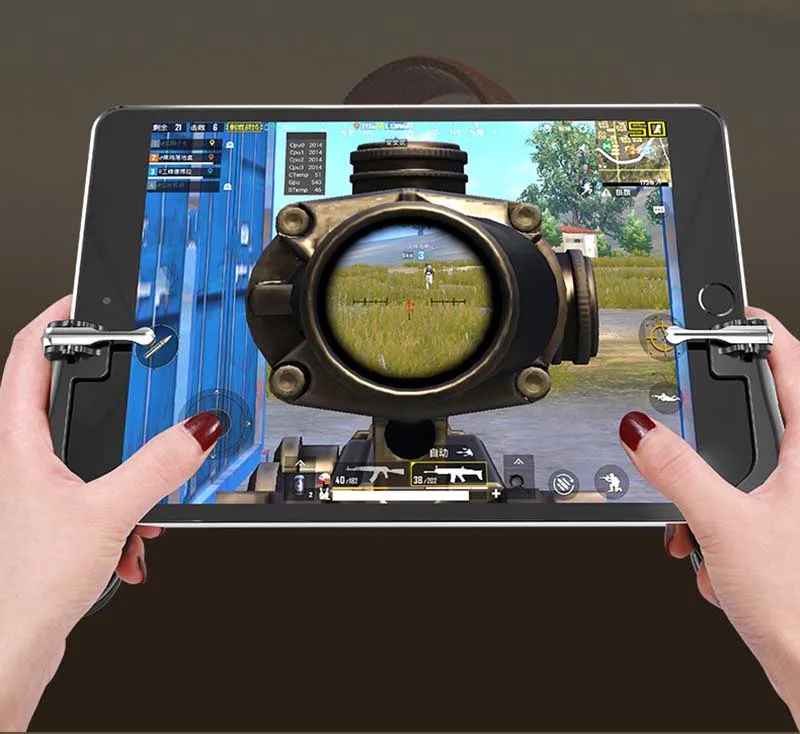 Контроллер Pubg для IPad геймпада L1R1 PUBG мобильный триггер шутер Android IOS Телефон L1r1 триггер Кнопка огня цель ключ джойстик