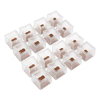 

Chair Leg Floor Protection Cushion Chair Leg Cover Square Furniture Leg Cover Table Foot Pad (40 Pieces) (Suitable for 30mm-35mm