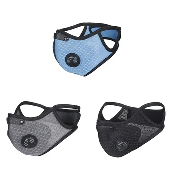 

Unisex Outdoor Cycling Face Mask Dust-proof Mesh Mouth Masks Protection Women Men Fitness Cycling Sportswear Bike Accessories