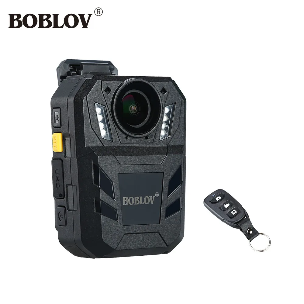 BOBLOV WA7-D 32GB полицейская камера Ambarella A7 4000mAh батарея Mini Comcorder DVR HD 1296P Пульт дистанционного управления