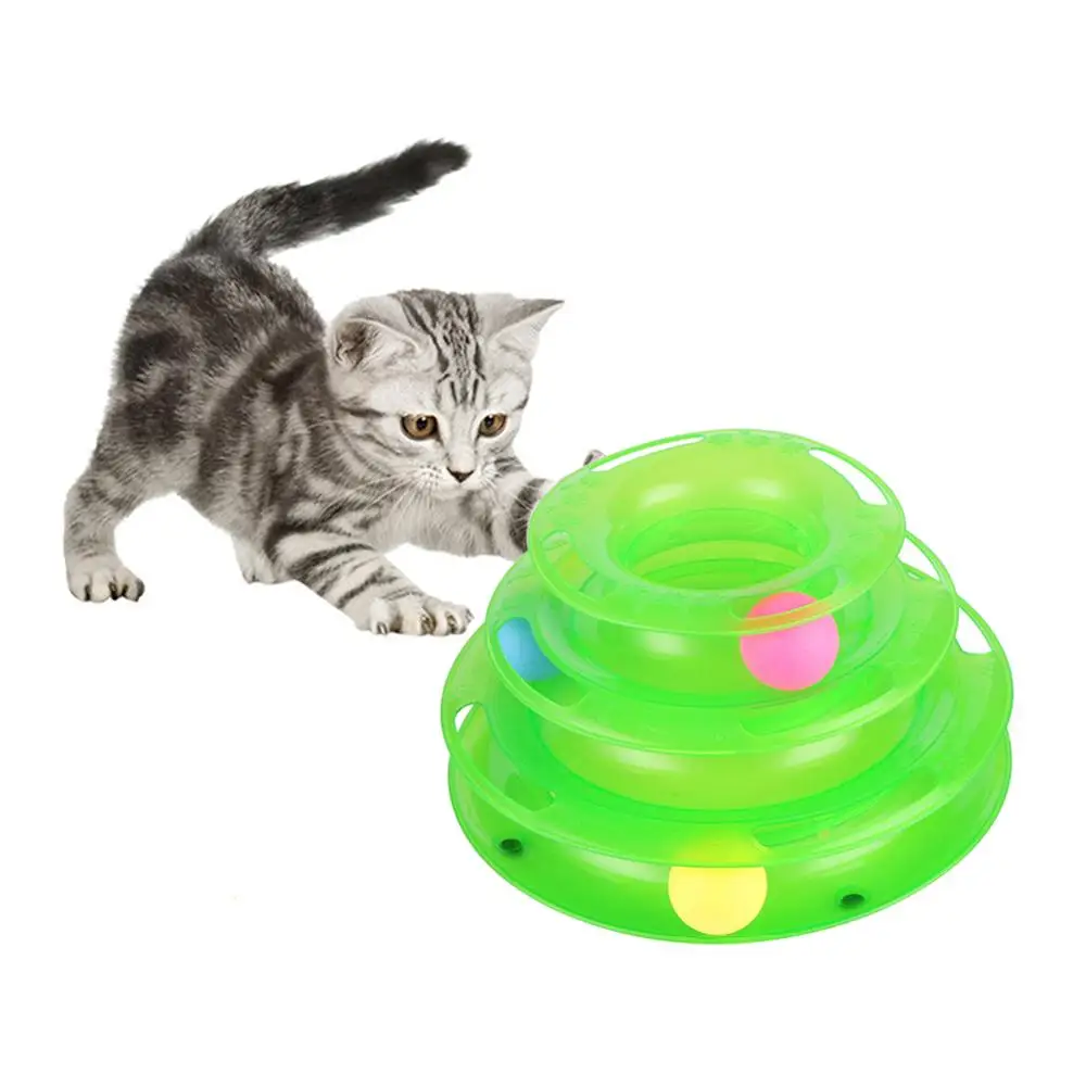 Śmieszne zabawki dla zwierząt kot Crazy Ball tarcza trzy poziomy zabawka dla kota wieża utworów płyty kot inteligencja rozrywki zabawki 1 Pc 1 Śmieszne zabawki dla zwierząt kot Crazy Ball tarcza trzy poziomy zabawka dla kota wieża utworów płyty kot inteligencja rozrywki zabawki 1 Pc 1