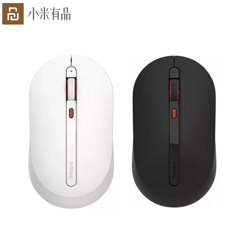 Беспроводная Бесшумная мышь xiaomi Youpin Miiiw 800/1200/1600DPI многоскоростная кнопка DPI 2 4 ГГц