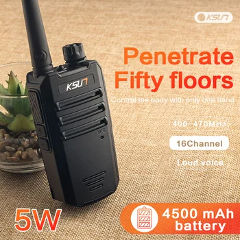 

Mini Civilian Kilometers High Power Outdoor Business Handheld Small Walkie Talkie interphone Walkie-talkie