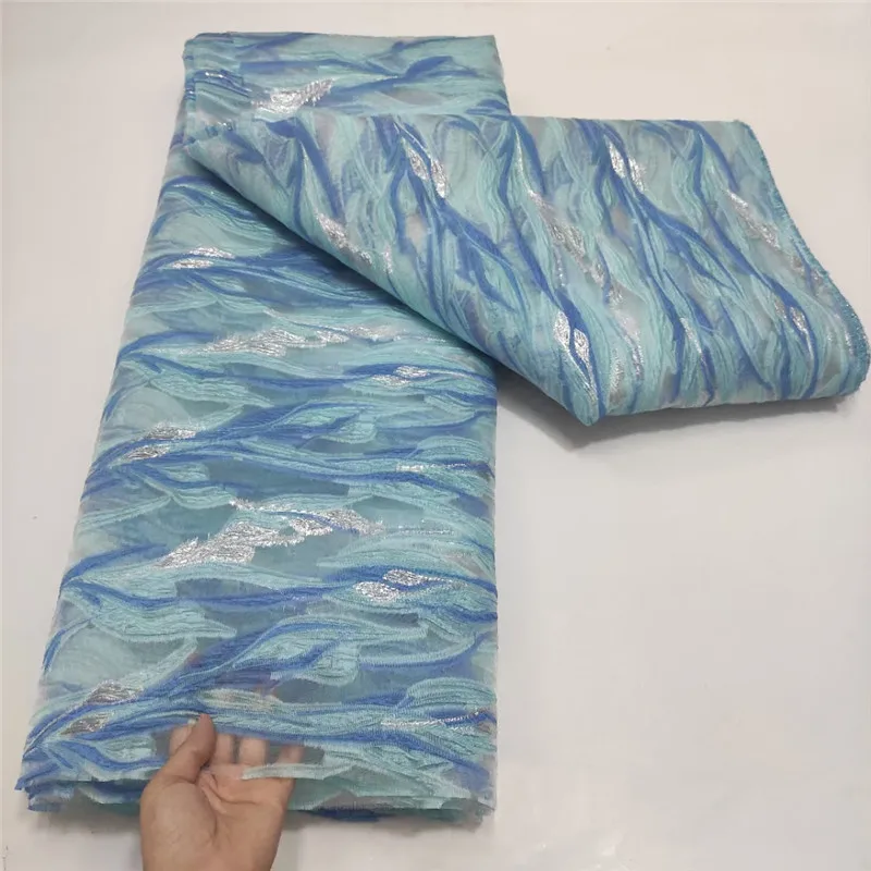 

Новая женская ткань, жаккардовый кружевной материал, 2021 нигерийская Дамасская ткань, Цветочное платье