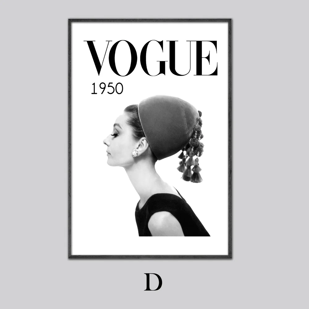 Постер печать на холсте постер Vogue и настенные картины декоративные постеры