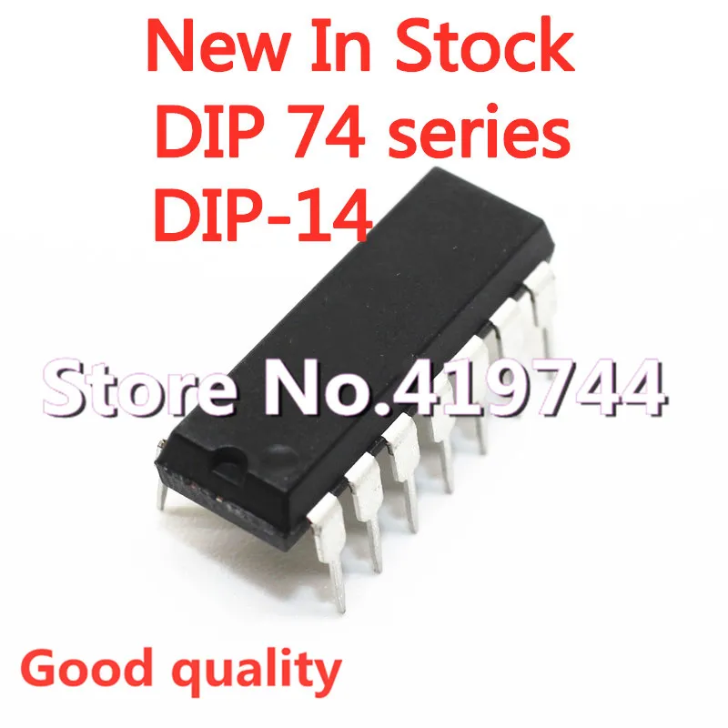 

5PCS/LOT 74HC04 74HC04N SN74HC04N DIP-14 Six groups of reversers In Stock NEW original IC