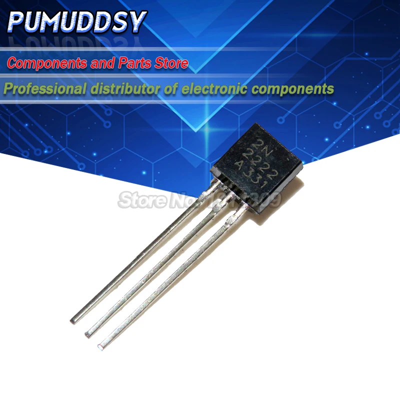 100 шт. 2N2222 2N2222A TO-92 TO 92 новый и IC | Электронные компоненты принадлежности