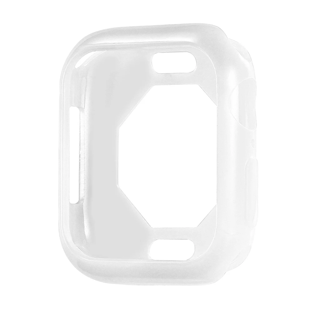 Для Apple Watch Series 5 4 Чехол 40 мм 44 мм Защитная крышка Мягкий ТПУ устойчивый к царапинам бампер для iWatch рамка аксессуары