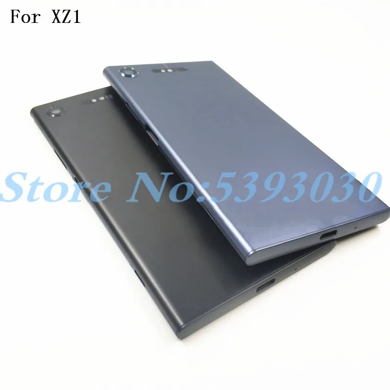 Металлический корпус батареи для sony Xperia XZ1 G8341 G8342, чехол на заднюю панель с логотипом