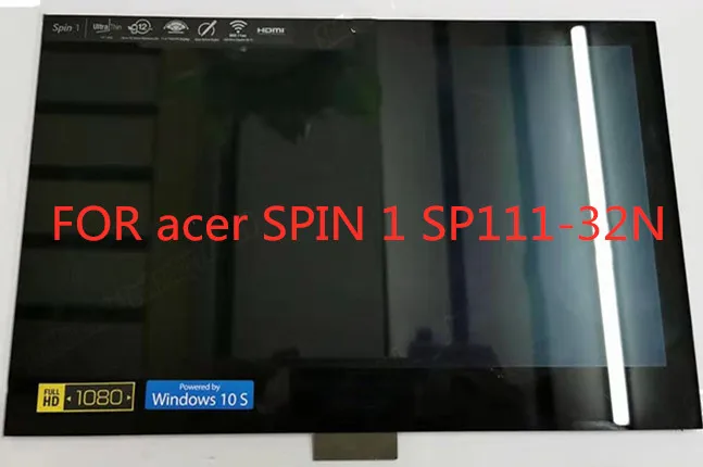 11," светодиодный FHD Замена lcd& TOUCH DIGI для acer SPIN 1 SP111-32N ЖК-сборка