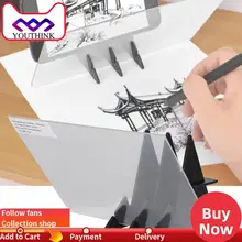 Усилитель экрана мобильного телефона, полупрозрачная пластиковая панель для копирования, IP65, водонепроницаемая, без тени, мобильная копировальная станция для рисования