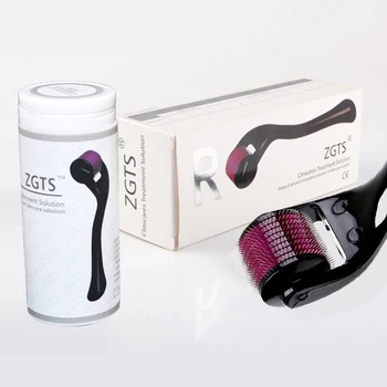 

Professional 540 Microneedle Facial Roller 0.2/0.25/0.3mm Titanium Mezoroller Microniddle Roller For Face Hair loss Treatment