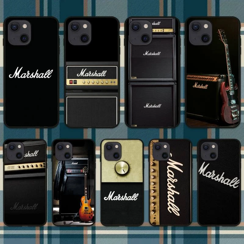 Guitar Amp Phone Case For iPhone 11 12 Mini 13 Pro XS Max X 8 7 6s Plus 5 SE XR Shell clear iphone 11 Pro Max case