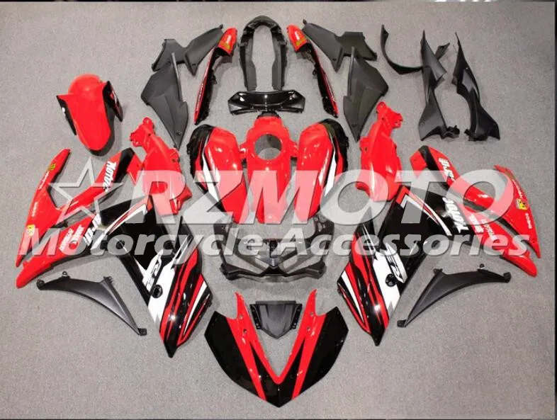 4 подарки ABS литьевая форма мотоцикл Обтекатели подходит для YAMAHA R3 R25- 15-19 Кузов Набор на заказ Красный Черный крутой