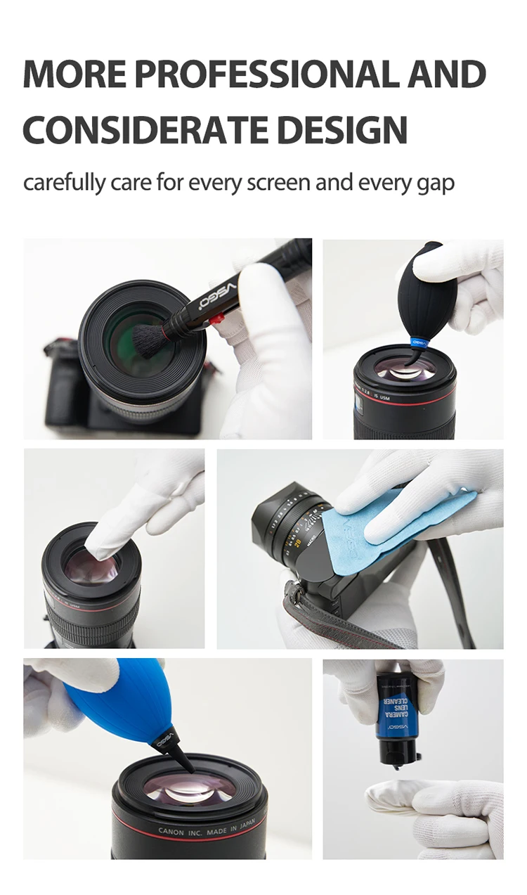 húmidos para nikon, canon, sony, fuji, dlr clean