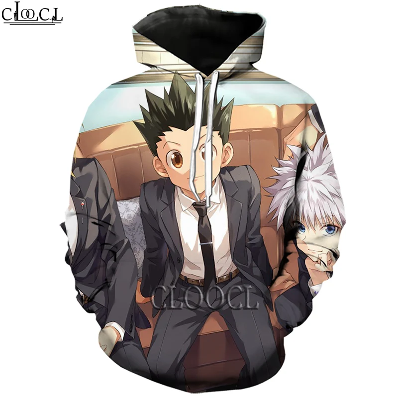 

HX Japanese Anime Hunter X Hunter 2020 Fashion Men Women 3D Print Harajuku Hoodie Hip Hop Unisex Hip Hop Couple Tops