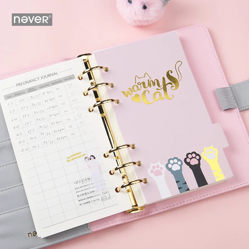 Never Cute Kitty Cat Spiral Notebook Korean Diary A6 Planner Organizer Grid Dotted Filler Paper Student Girls Gift Stationery Never Cute Kitty Cat Spiral Notebook Korean Diary A6 Planner Organizer Grid Dotted Filler Paper Student Girls Gift Stationery