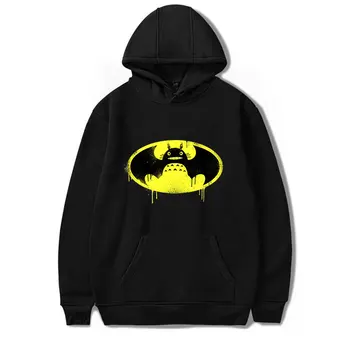 

Batman Printed Men's Sweatshirt Tops Pullovers O-Neck Long-Sleeves Spirited Away Leisure Men Women's Hooded Hoodie Harajuku