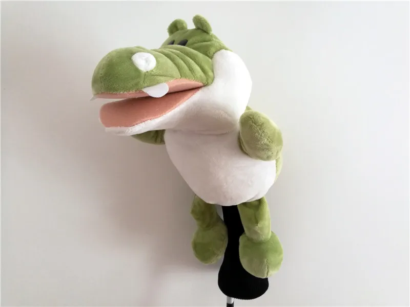 Crocodile 01 Новинка, много чехлов для головы для гольфа с животными, № 1, чехлы для головы водителя, высокое качество, забавные пылезащитные#1 деревянные Чехлы для клюшек для гольфа - Цвет: Crocodile 01