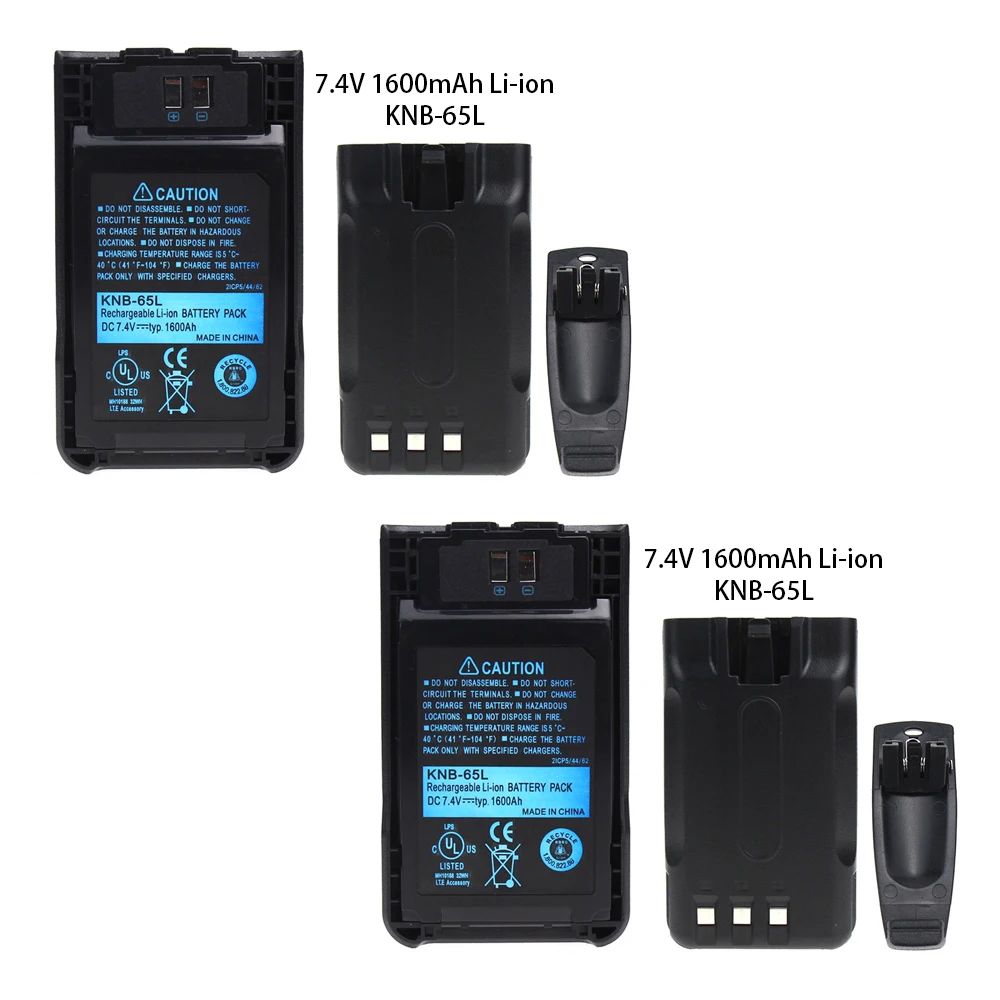 Bateria de substituição KNB-63L KNB-65L para kenwood