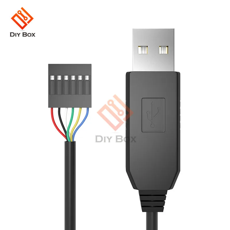 10 шт. 6Pin FTDI FT232RL FT232 модуль для Arduino USB к ttl UART последовательный провод адаптер RS232 скачать кабель светодиодный индикаторный модуль