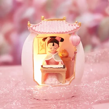 

Cute decorations home decorations living room small decorations cute full set of Tingfang night light doll girl decorations