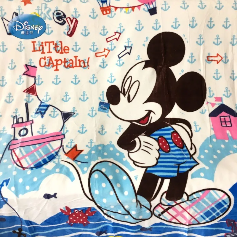Disney Winnie Mickey Mouse Флисовое одеяло двойной размер 150 см x 200 для девочек на