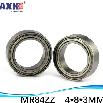 

AXK sale price 10pcs/lot stainless steel bearing MR84 SMR84 Z SMR84ZZ L-840ZZ 4X8X3 mm 440C material