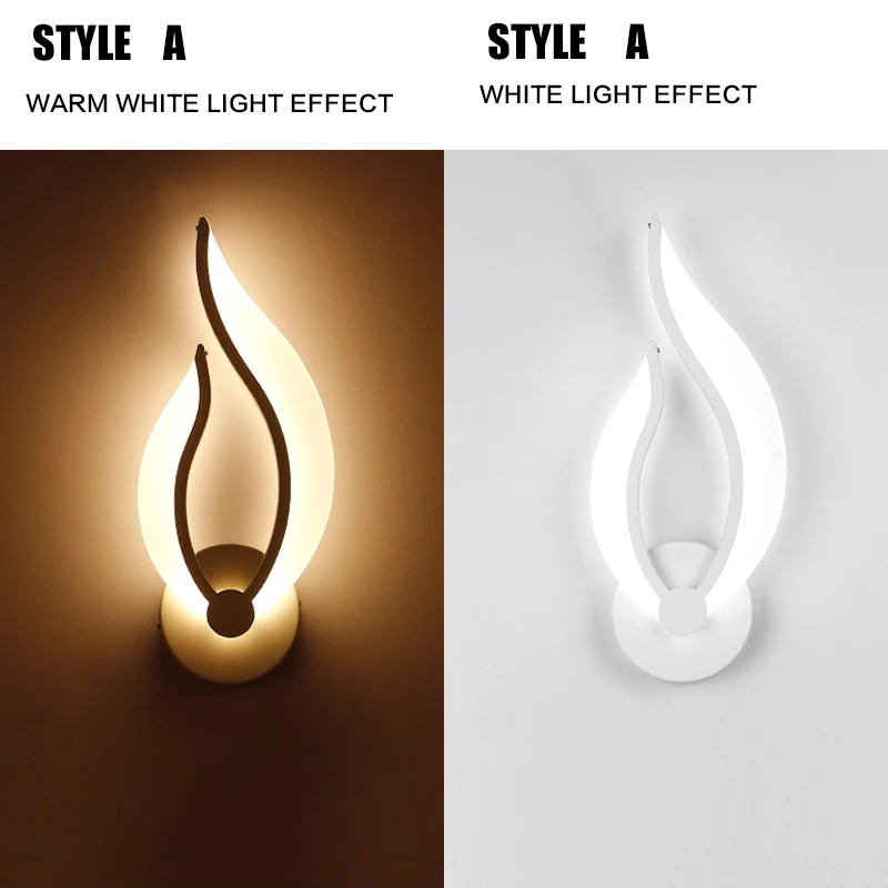 AC85V-265V 9 Вт современный светодиодный настенный светильник прикроватный коридор гостиная домашний свет осветительная арматура для светильника для гостиной спальни