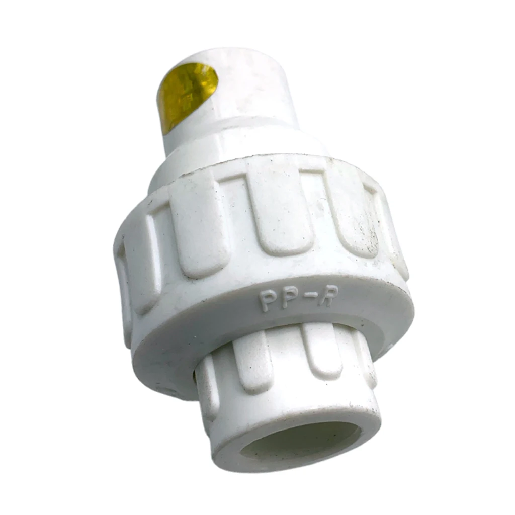 1pc 20mm PPR Check Valve Shutoff Valve PPR Pipe Adapters Tube Plastic White