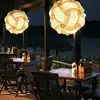 Dia.25CM Modern Ceiling Lampshade Elements IQ Puzzle Jigsaw Light Lamp Shade Ceiling Lampshade Creative DIY Chandelier Light ► Photo 3/6