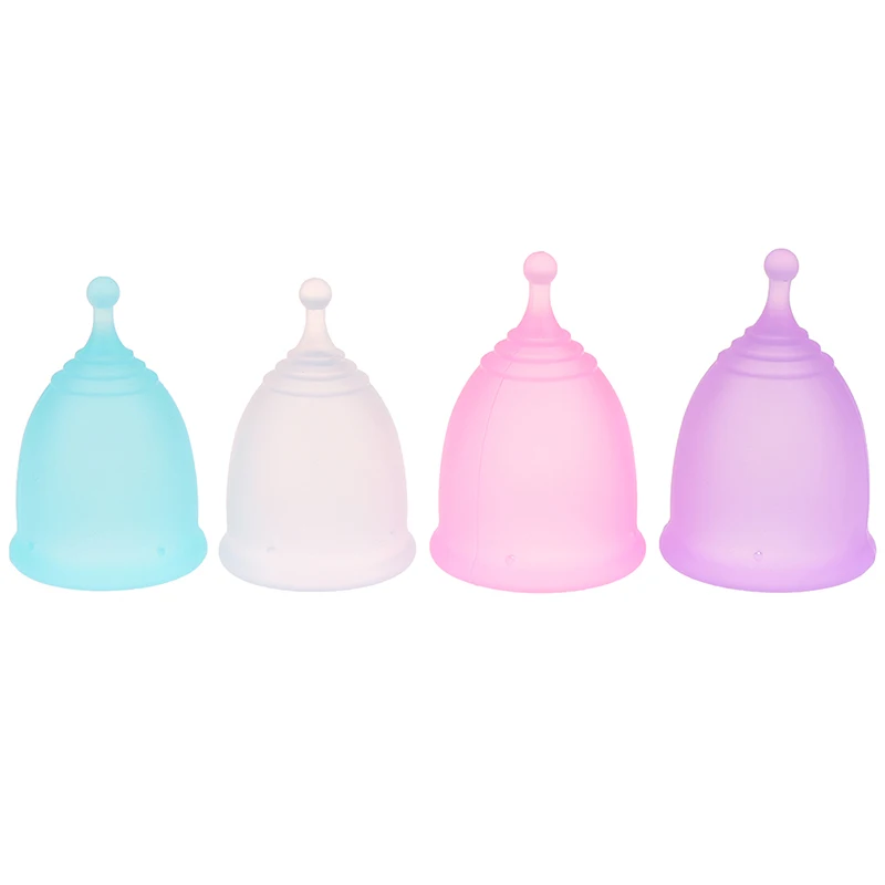 

1Pcs Menstrual Cup Women Feminine Hygiene Menstrual Cup Medical 100% Silicone Cup Reusable Lady Cup Collector Menstrual
