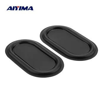 

AIYIMA 2Pcs 70x40 Bass Diaphragm Passive Radiator Sound Audio Speaker Accessories Vibration Membrane Woofer Speaker Repair Parts