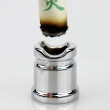 Stainless Steel Moxa Extinguisher Roller Roll Holder Stick Moxibustion Device Massage Box Smokeless Acupuncture Artemisia
