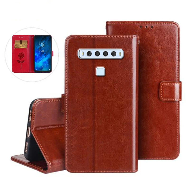 100% Оригинальный кожаный чехол для Xiaomi Redmi Note 8 телефона бумажник c застежкой 7 8Pro
