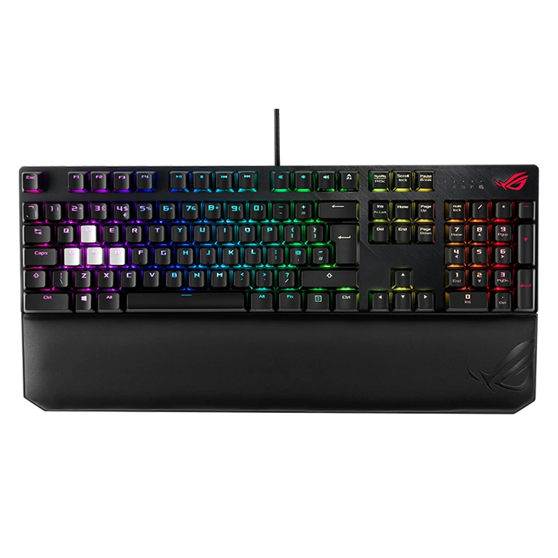  Asus ROG Strix Scope Ranger Sports Edition Mechanical Keyboard Gaming Keyboard with Palm Rest