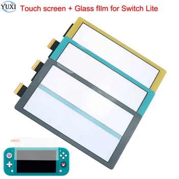 

YuXi LCD Display Touch Screen Digitizer + Tempered Glass Protective film for Nintend Switch Lite NS Game Console