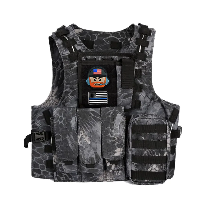 

Tactical Amphibious Vest Outdoor Combat Tactical Vest Army Fans CS Training Vest Counter Strike Cosplay Field Operations Equipme