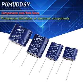 

Super capacitor farad capacitor combination type 5.5V 0.5F/1F/2F/3.5F/4F/5F/7.5F/10F/15F