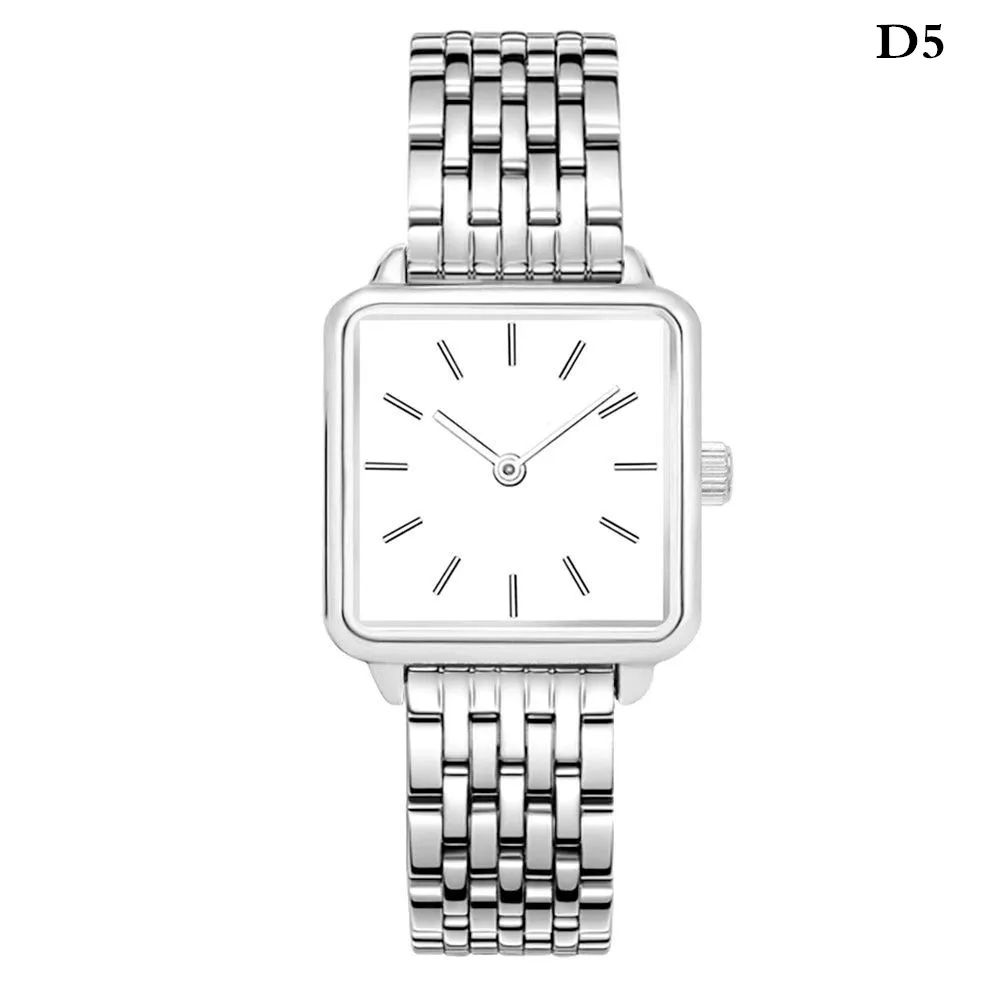 POFUNUO Fashion Casual Quartz wristwatches Dresses Watch Women Quartz Watch Luxury Bracelet Alloy Watches