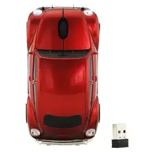 Wireless Mouse 1000DPI USB Mini Wireless Gaming Mouse Car Design Cute Optical Wireless Mouse Laptops Mouse