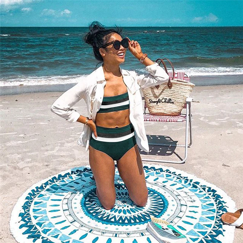 Bandeau Bikinis Women Solid Swimsuit Backless Female Summer Beach Wear Sling Bathing Suit Brazilian Sexy Biquini Set For Women Bandeau Bikinis Women Solid Swimsuit Backless Female Summer Beach Wear Sling Bathing Suit Brazilian Sexy Biquini Set For Women