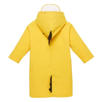 

Girls Boys Windproof Poncho Kindergarten Student Raincoat Cute Raincoat Dinosaur Waterproof Polyester Rain Coat Children CC50YY