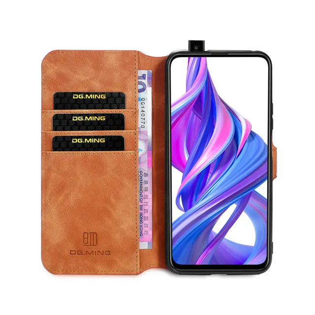 cute huawei phone cases For Huawei Y9s Case Huawei Y 9s Flip Cover Retro Leather Wallet Holder Funda Huawei Y9 s Case STK L21 L22 LX3 Y 9 S Shockproof waterproof case for huawei