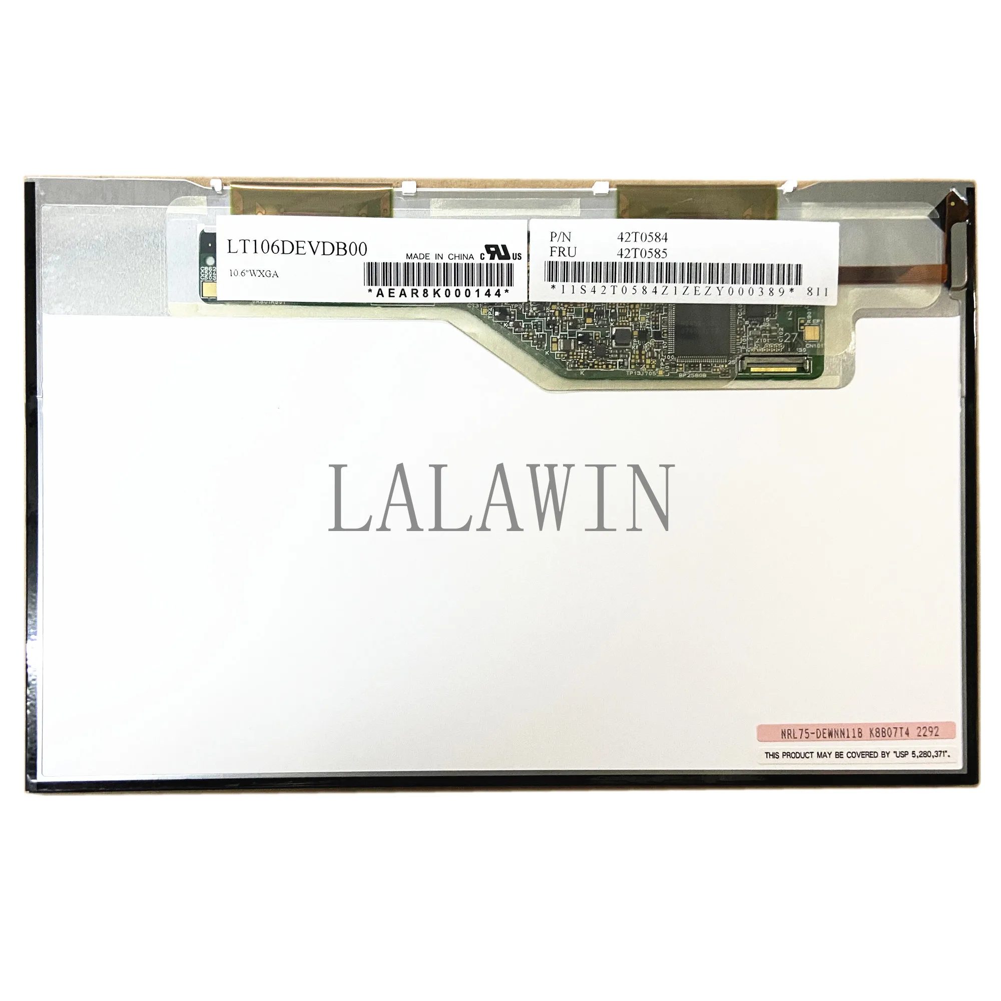 LT106DEVDB00 подходит LTD106EWNN FRU 42T0585 42T0584 10 6 светодиодная матрица ЖК-экран панель для Lenovo