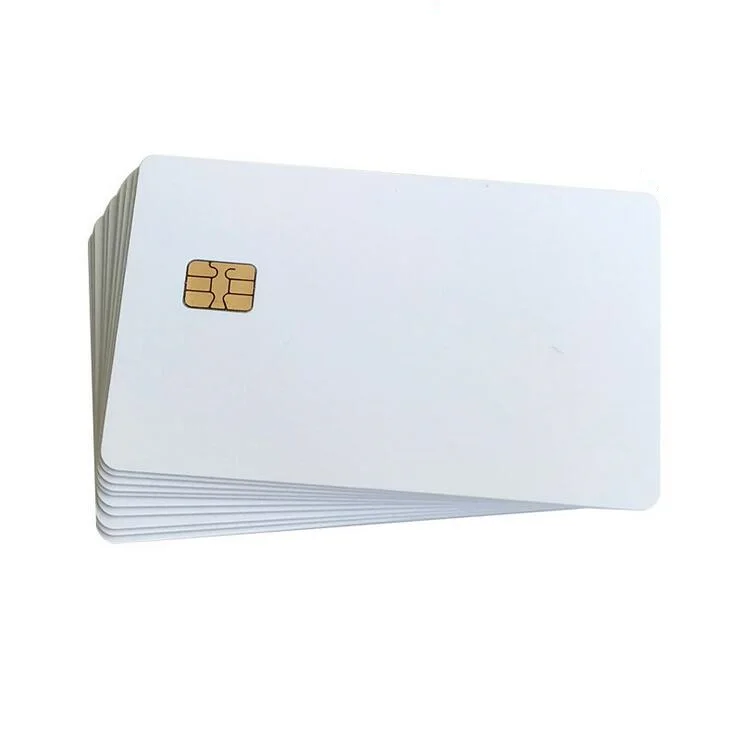 Wholesale 10Pcs ISO7816 RFID Contact SLE 4442 Chip PVC Smart White IC Cards For Rental Library Management | Инструменты